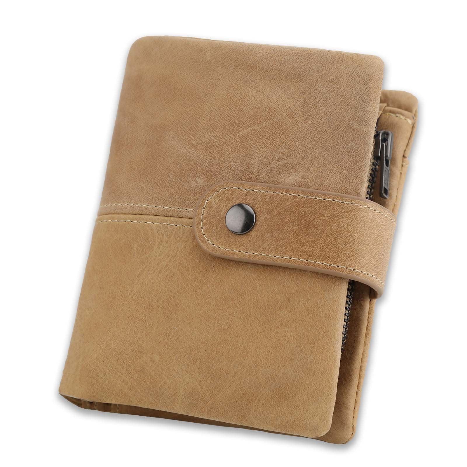 Amazon.co.jp: [fy FOXYORK] 財布 メンズ 二つ折り 本革 YKK